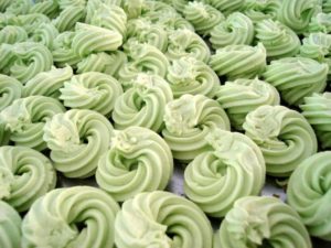 Resep Kue Sagu keju Pandan