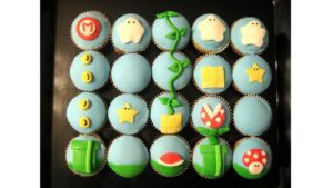 cupcake desain mario bros