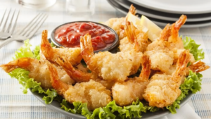 cara membuat udang tempura lurus