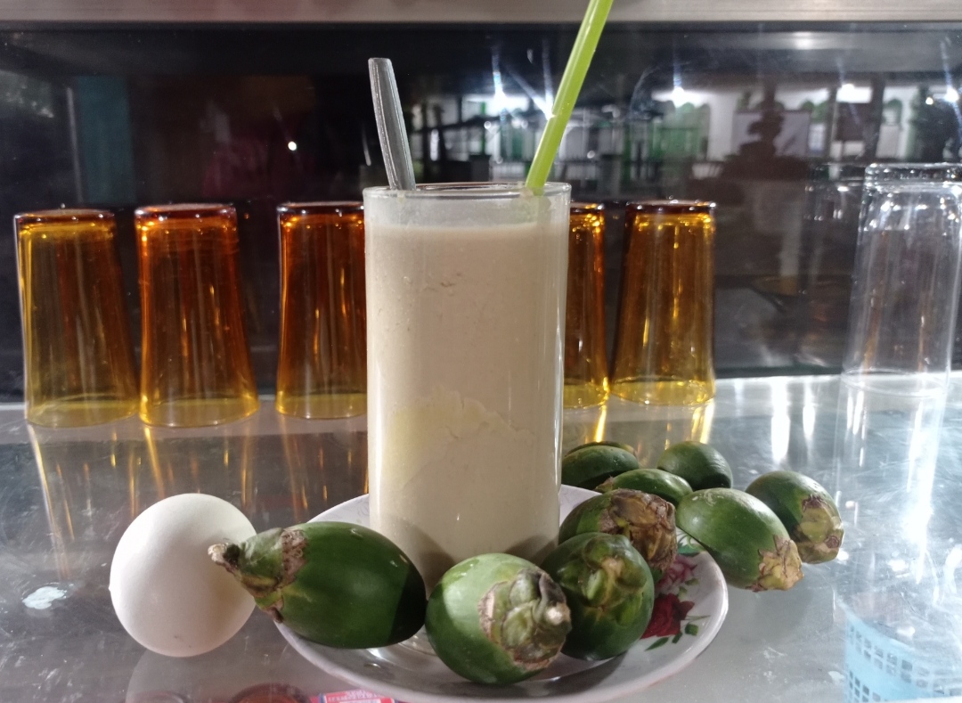 membuat ramuan pinang muda 