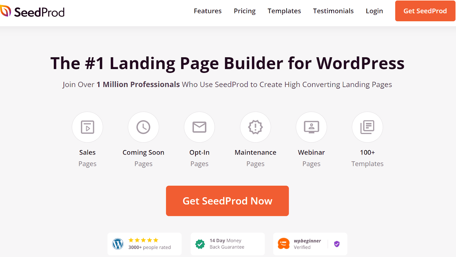 landing page wordpress
