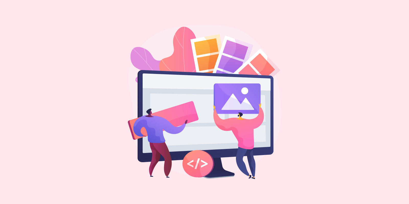 Landing page produk makanan