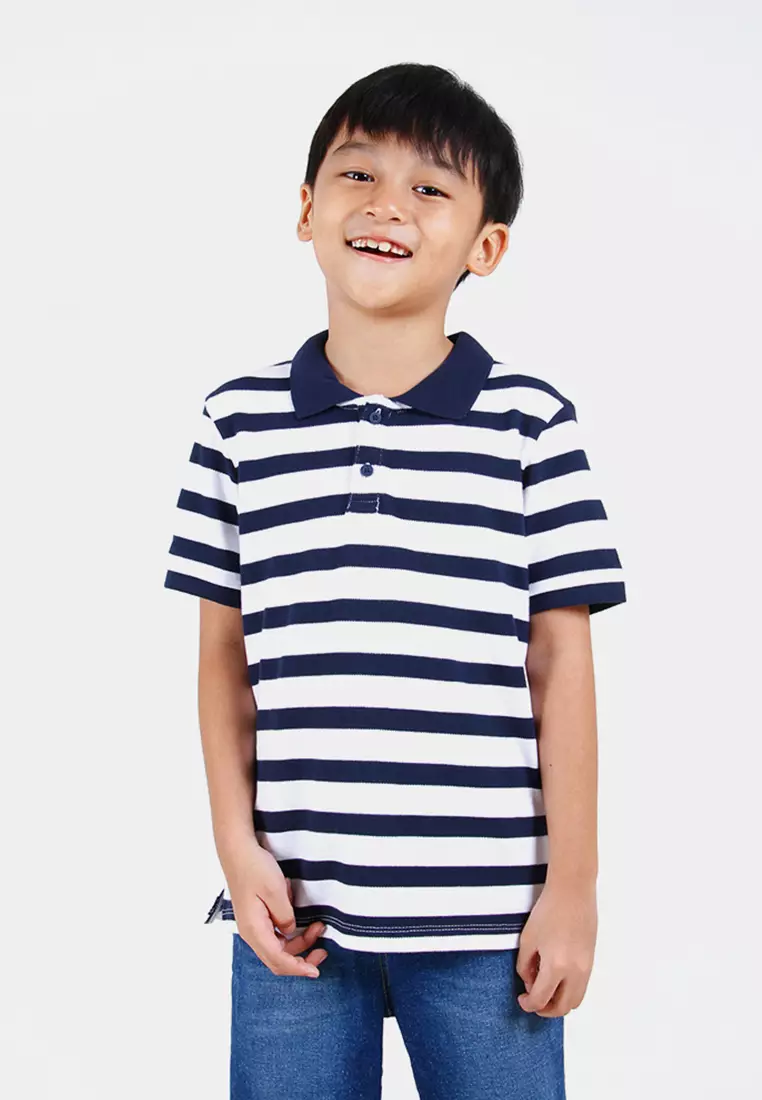 model kaos polo anak