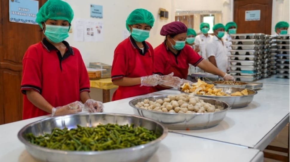 Analisa meja stainless untuk dapur MBG