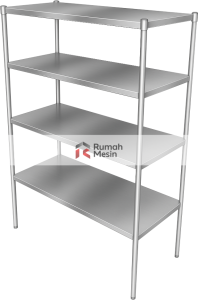 solid pan rack