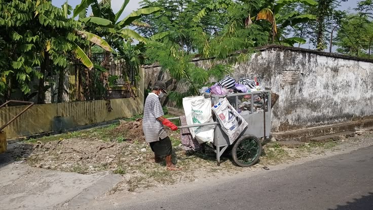 manfaat gerobak sampah untuk pasar