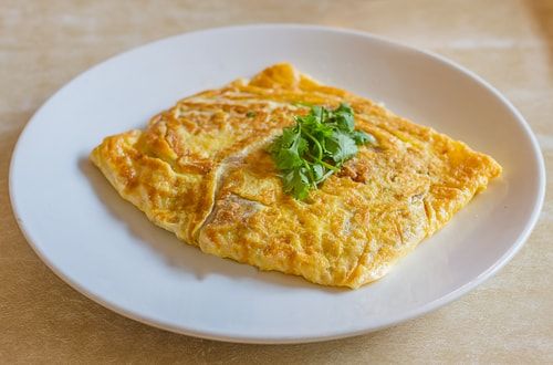 cara membuat telur dadar lembut