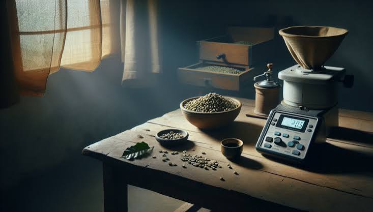 pengolahan biji kopi modern
