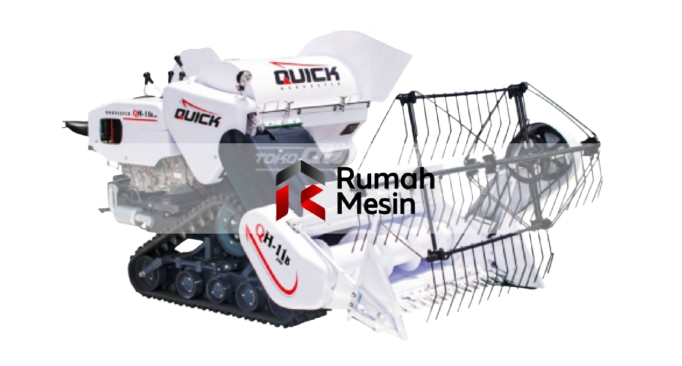 fungsi mesin combine harvester saat panen