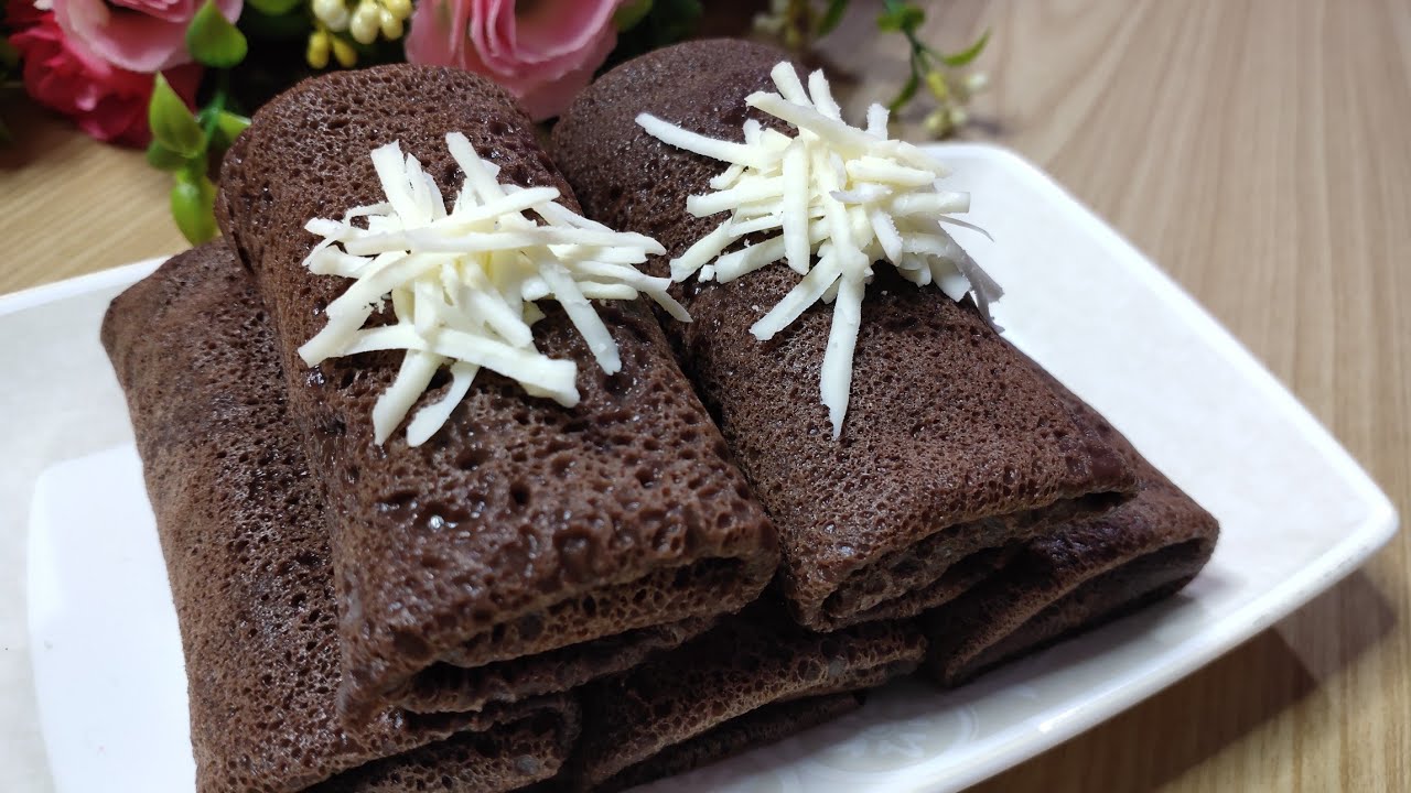 Cara Membuat Dadar Gulung Coklat