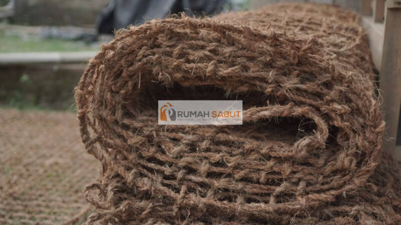Jaring cocomesh sabut alami