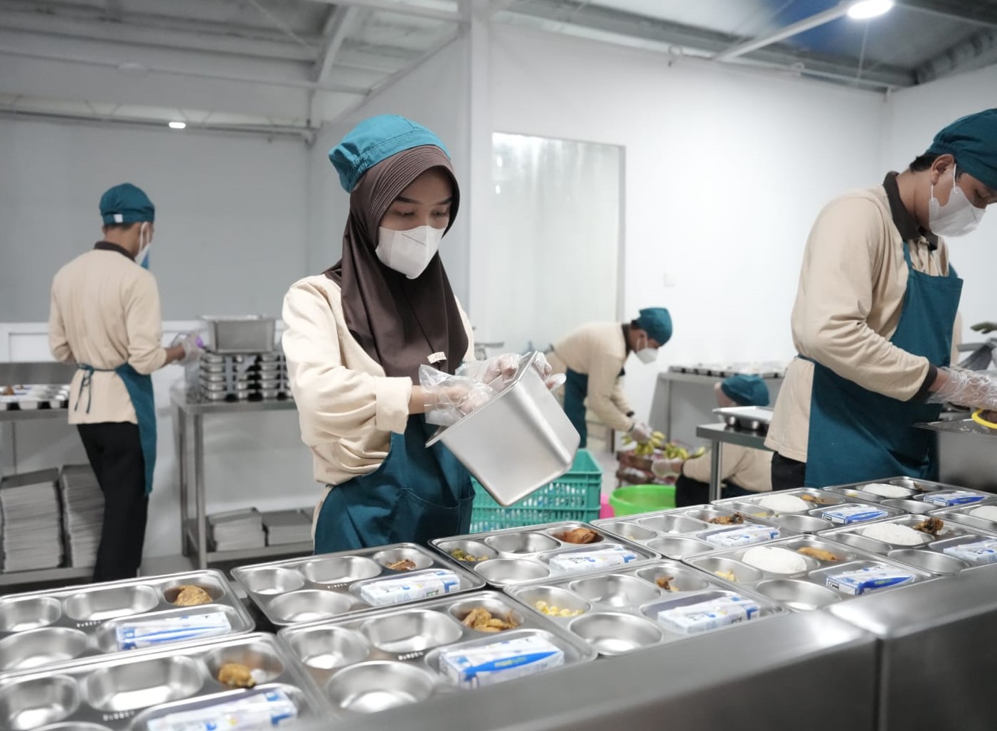 Standar pelayanan dapur makan gratis