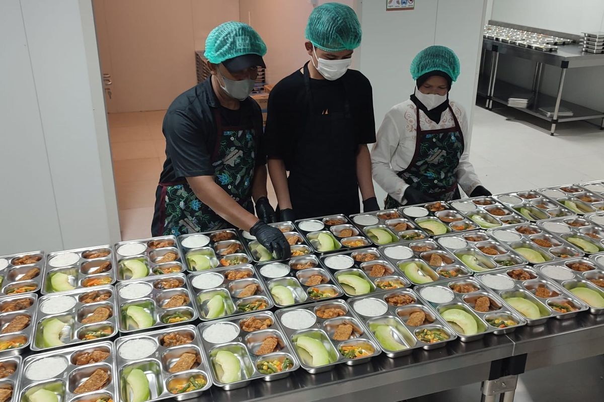pengawasan kualitas hasil masakan