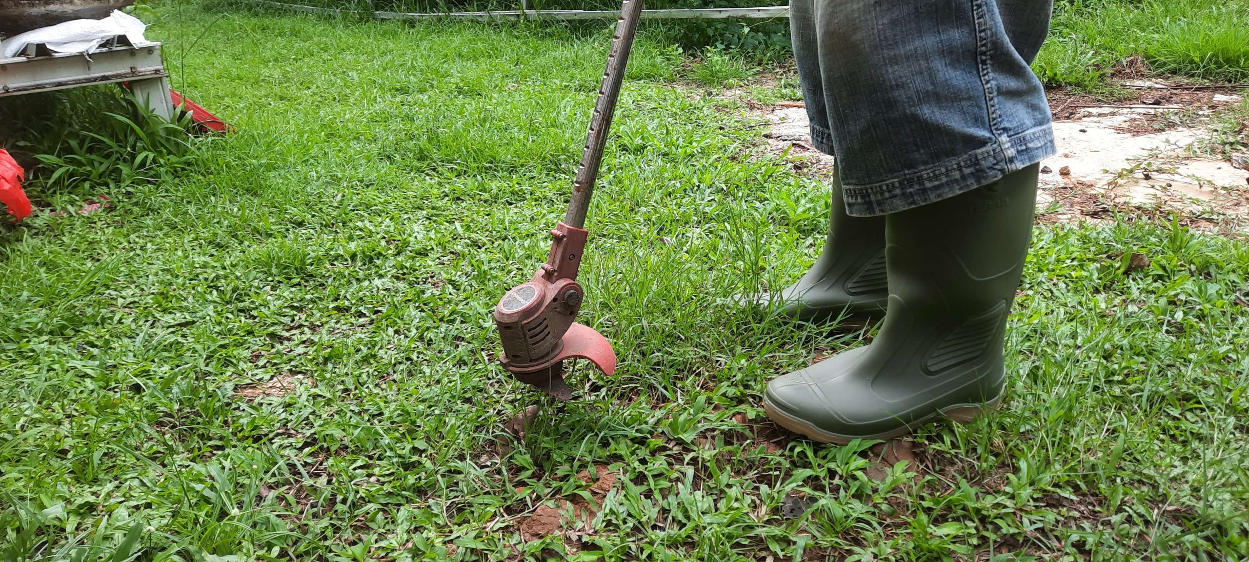 teknik pemotongan rumput ideal