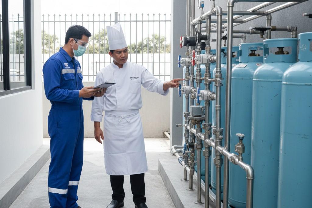 Instalasi Gas Performa Tinggi