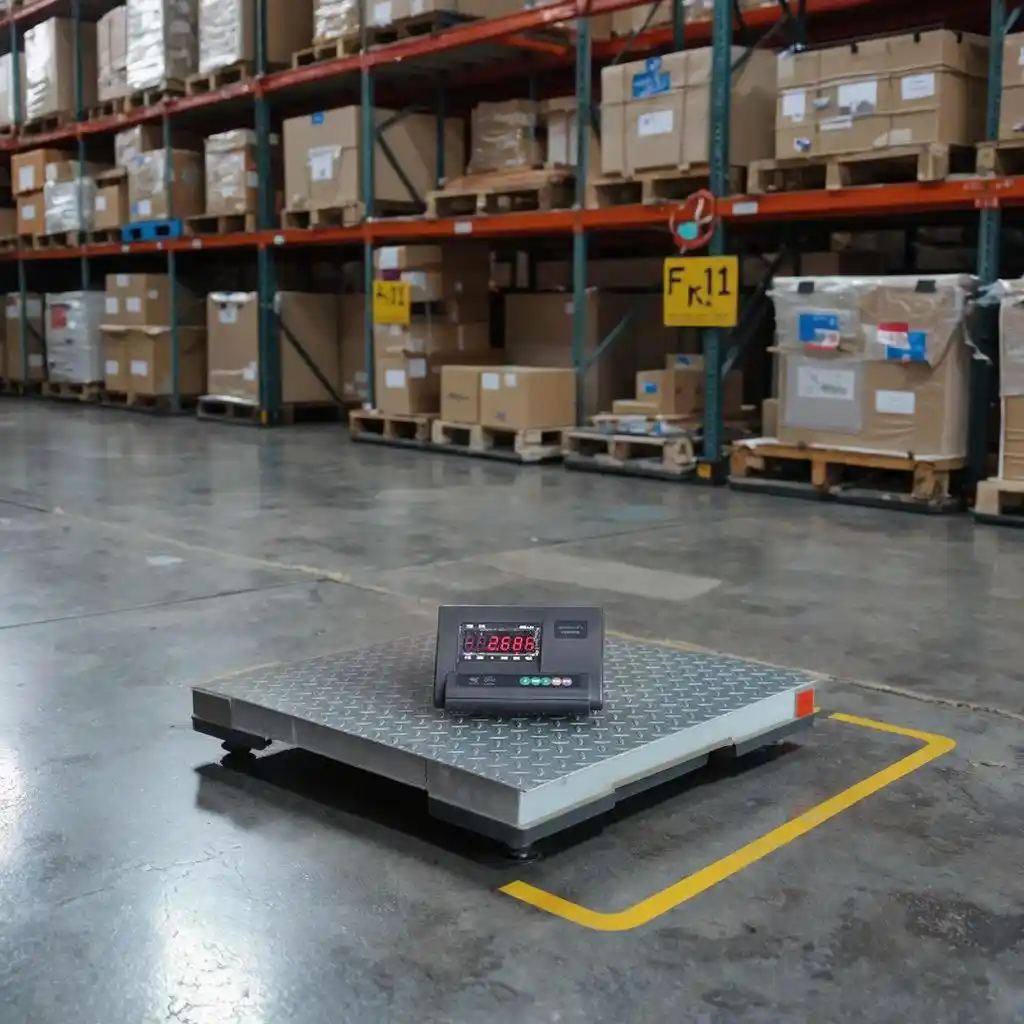 cara kerja floor scale