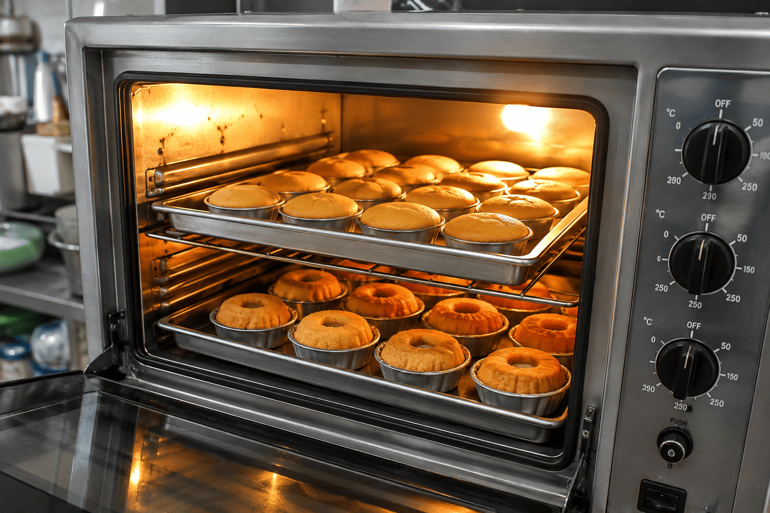 tips agar kue matang merata